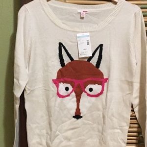 Fox Sweater NWT